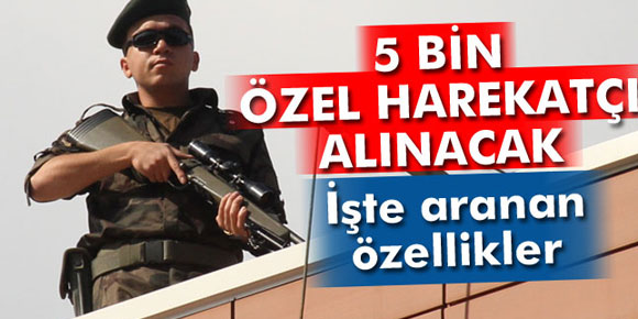 Özel harekat polisliği için 5 bin öğrenci alınacak