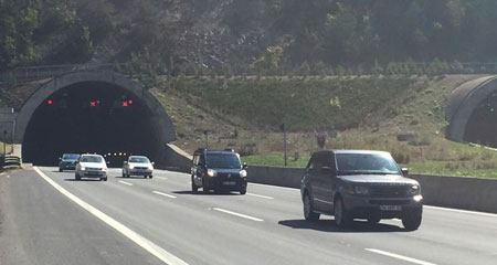 Bolu Dağında dönüş trafiği yoğunlaştı