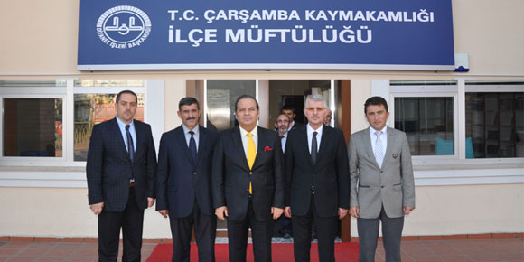 KAYMAKAM YILDIZ’DAN YENİ MÜFTÜYE ZİYARET