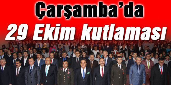 Çarşamba’da 29 Ekim kutlaması