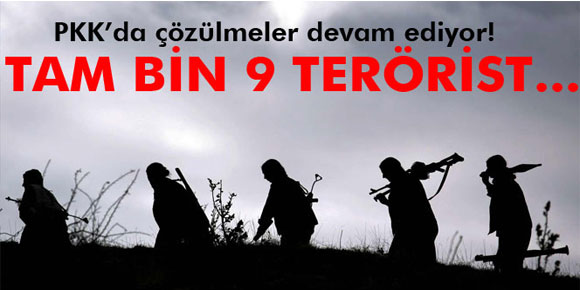Terör örgütü PKKda çözülmeler devam ediyor