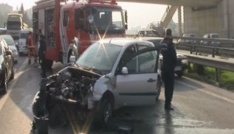 İstanbul trafiğini felç eden kaza