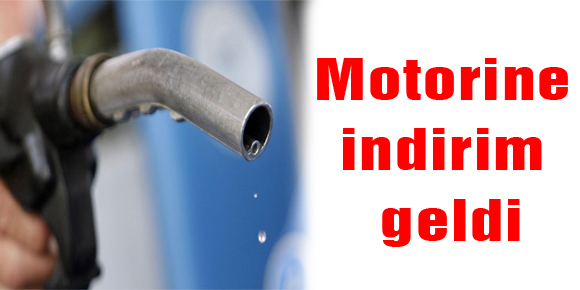 Motorine indirim geldi