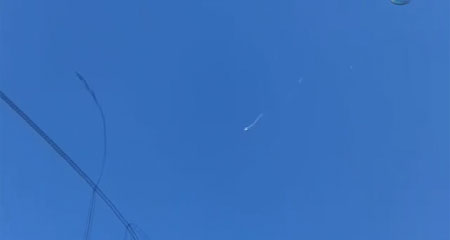 TSKnın düşürdüğü savaş uçağı böyle görüntülendi!