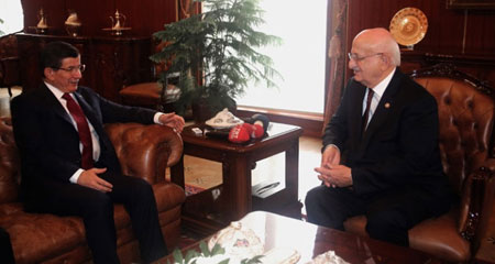 Meclis Başkanı Başbakan Davutoğlu ile görüştü
