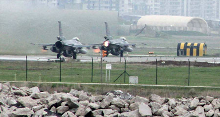 Rus savaş uçağını Diyarbakır’dan kalkan F-16’lar vurdu