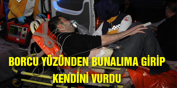 BORCU YÜZÜNDEN BUNALIMA GİRİP KENDİNİ VURDU