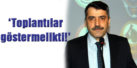 Samsun Cumhuriyet Başsavcısı Erol Tosun, ‘Toplantılar göstermelikti!’