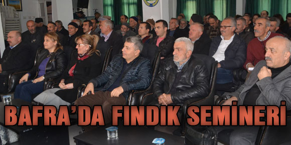 BAFRA’DA FINDIK SEMİNERİ