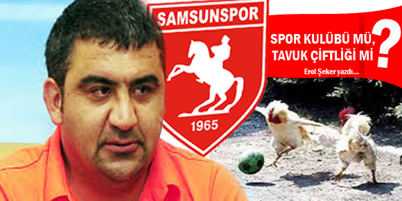 Samsunspor Spor Kulübü mü Tavuk çiftliği mi?