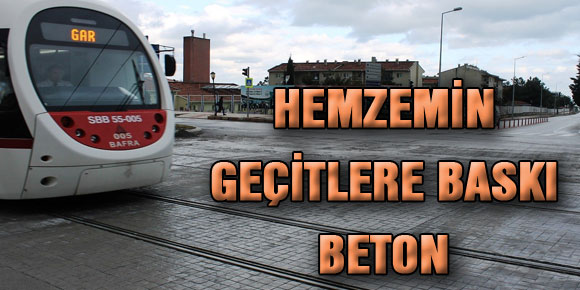 HEMZEMİN GEÇİTLERE BASKI BETON