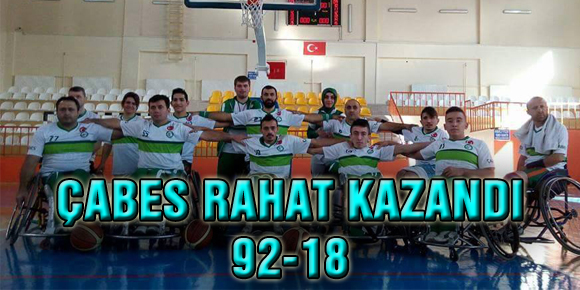 ÇABES RAHAT KAZANDI: 92-18