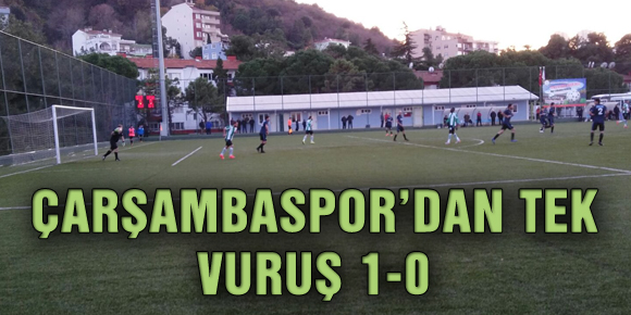 ÇARŞAMBASPOR’DAN TEK VURUŞ: 1-0