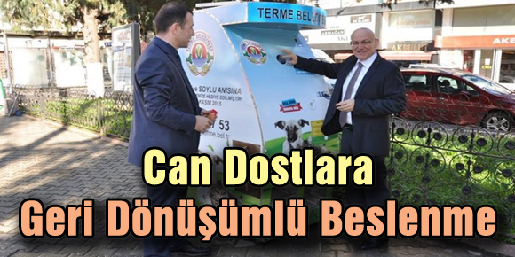 Can Dostlara Geri Dönüşümlü Beslenme