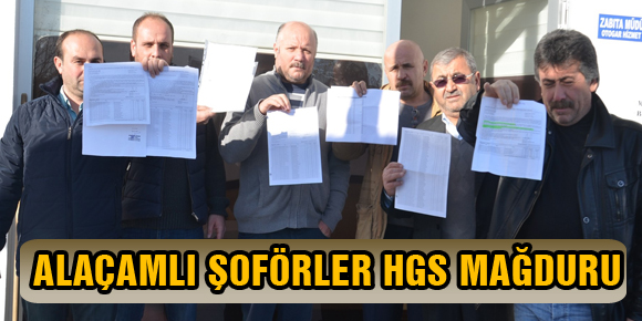 ALAÇAMLI ŞOFÖRLER HGS MAĞDURU