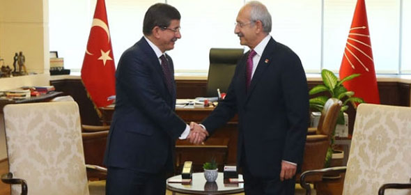 Davutoğlu-Kılıçdaroğlu görüşmesi başladı