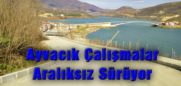 Ayvacık Çalışmalar Aralıksız sürüyor