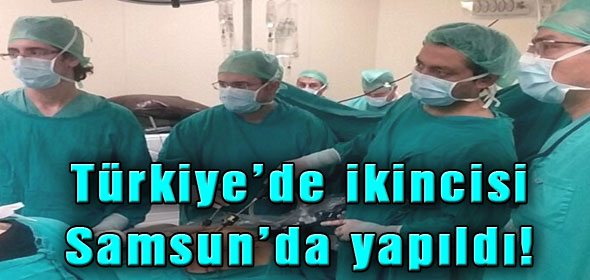 Türkiye’de ikincisi Samsun’da yapıldı!