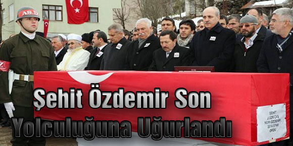 Şehit Özdemir Son Yolculuğuna Uğurlandı