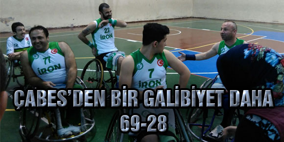 ÇABES’DEN BİR GALİBİYET DAHA: 69-28