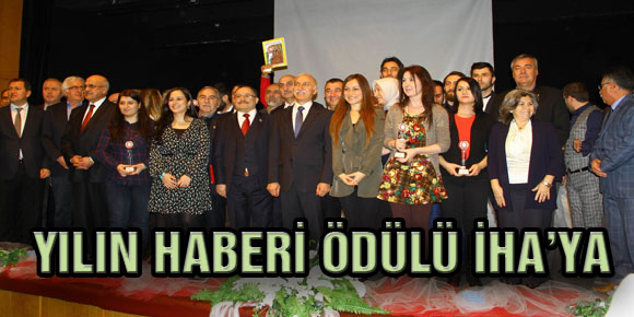 YILIN HABERİ ÖDÜLÜ İHA’YA