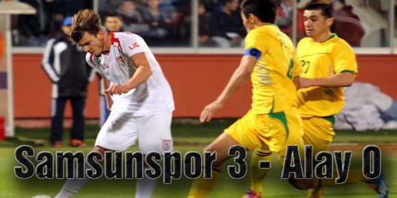 Samsunspor: 3 - Alay: 0