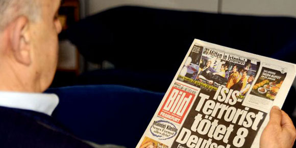 Alman basını Sultanahmetteki terörü manşetlerle kınadı