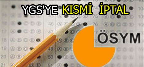 YGSde kısmi iptal