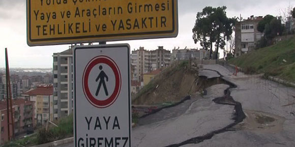 Çocukların okul yolu tehlike dolu