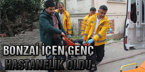 Bonzai İçen Genç Hastanelik Oldu