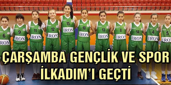 Çarşamba Gençlik Ve Spor, İlkadımı Geçti