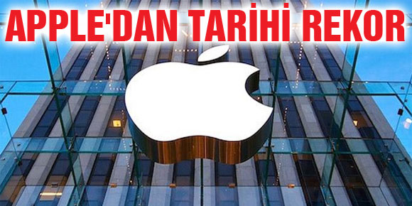 Appledan tarihi rekor