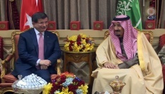 Davutoğlu, Suudi Arabistan Kralı ile görüştü