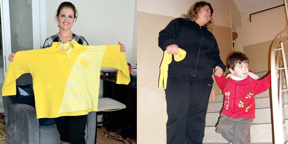 Oğlunun dev anne oldun cümlesi 42 kilo zayıflattı