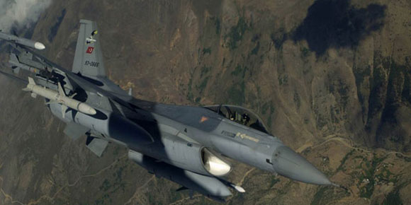 F-16lar Suriye sınırında kuş uçurtmuyor!