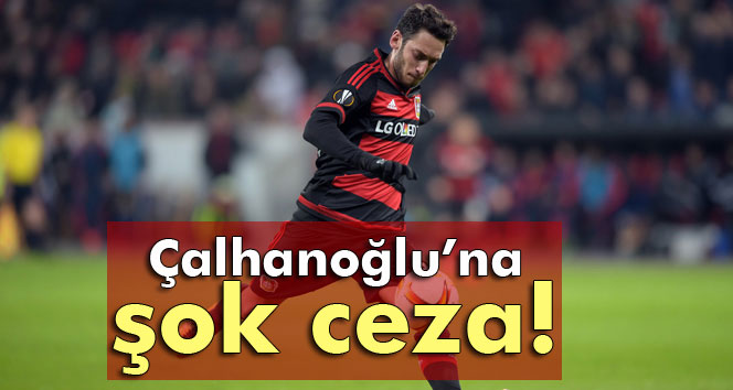 Milli futbolcu Çalhanoğlu’na, Almanyada trafik cezası