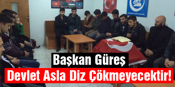 Güreş, Devlet Asla Diz Çökmeyecektir!