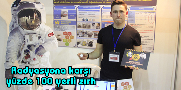 Radyasyona karşı yüzde 100 yerli zırh