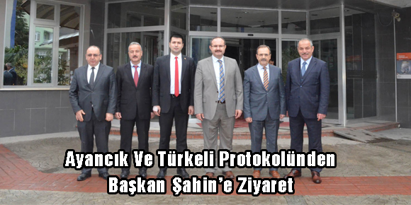 Ayancık Ve Türkeli Protokolünden Başkan Şahin’e Ziyaret