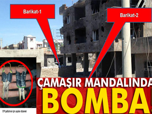 PKKlı teröristler çamaşır mandalından el yapımı bomba düzeneği hazırladı