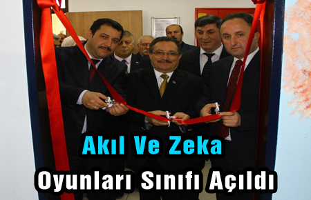 Akıl Ve Zeka Oyunları Sınıfı Açıldı