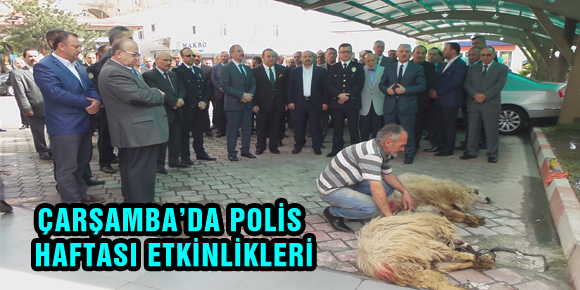 ÇARŞAMBA’DA POLİS HAFTASI ETKİNLİKLERİ