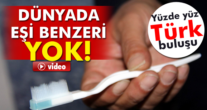Türkiye’deki bu diş fırçası dünyada yok