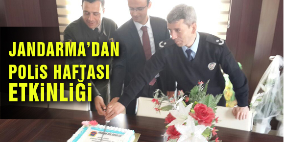 JANDARMA’DAN POLİS HAFTASI ETKİNLİĞİ