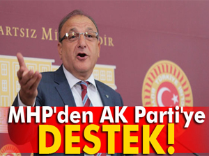 MHPden AK Partiye destek
