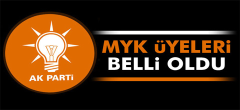 AK Partinin MYK üyeleri açıklandı