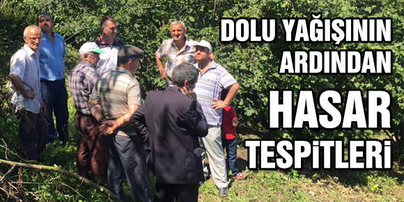 DOLU YAĞIŞININ ARDINDAN HASAR TESPİTLERİ