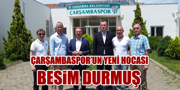 Besim Durmuş Çarşambaspor tesislerinde...