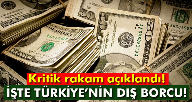 Türkiyenin dış borcu 412 milyar dolar