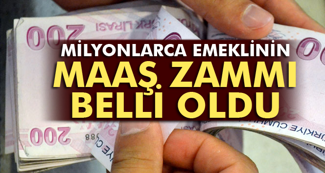 SSK ve Bağkur emeklilerinin maaş zammı belli oldu